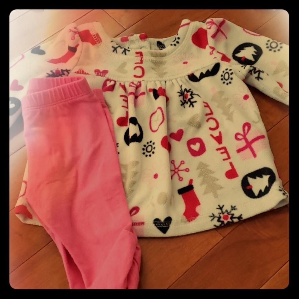 Christmas baby outfit